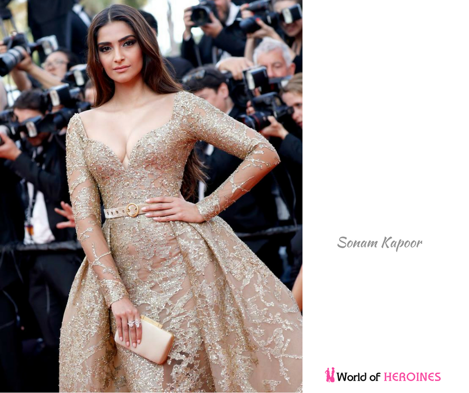 Sonam Kapoor at 2017 Cannes Film Festival