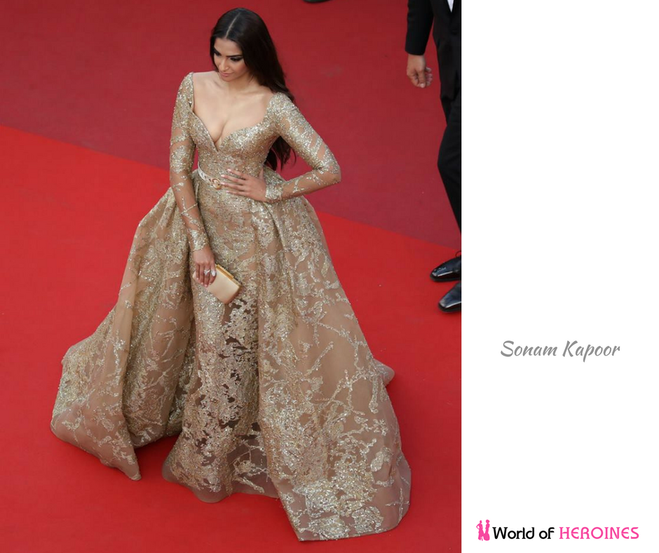 Sonam Kapoor at 2017 Cannes Film Festival