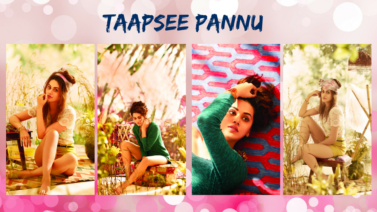 Taapsee Pannu Glamour Redefined – Sexy Photoshoot